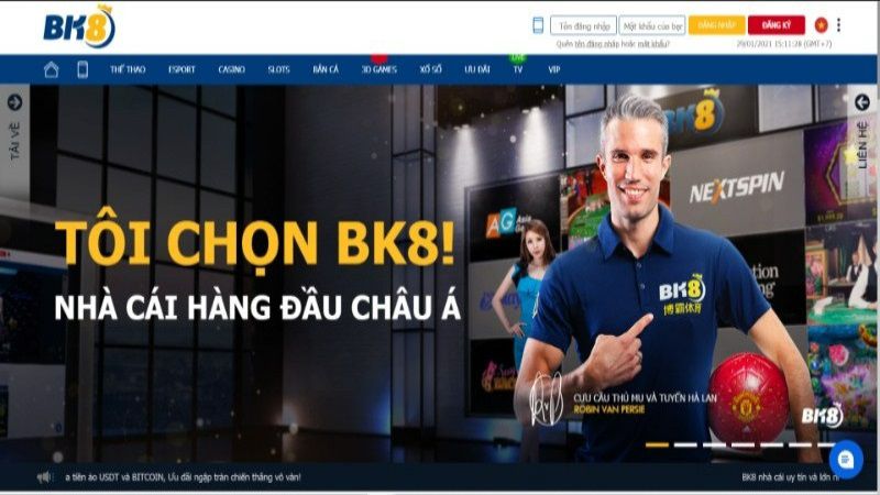 BK8 – Trang Cá Cược Bóng Đá Nhận Tiền Cược Miễn Phí